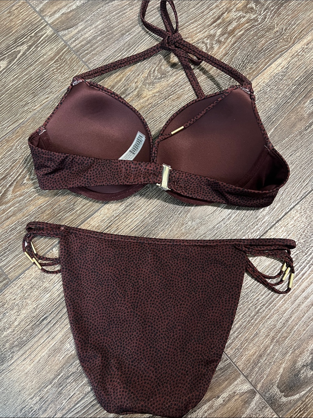 Victoria's Secret Halter Push-Up Bikini Set - Picture 9 of 12